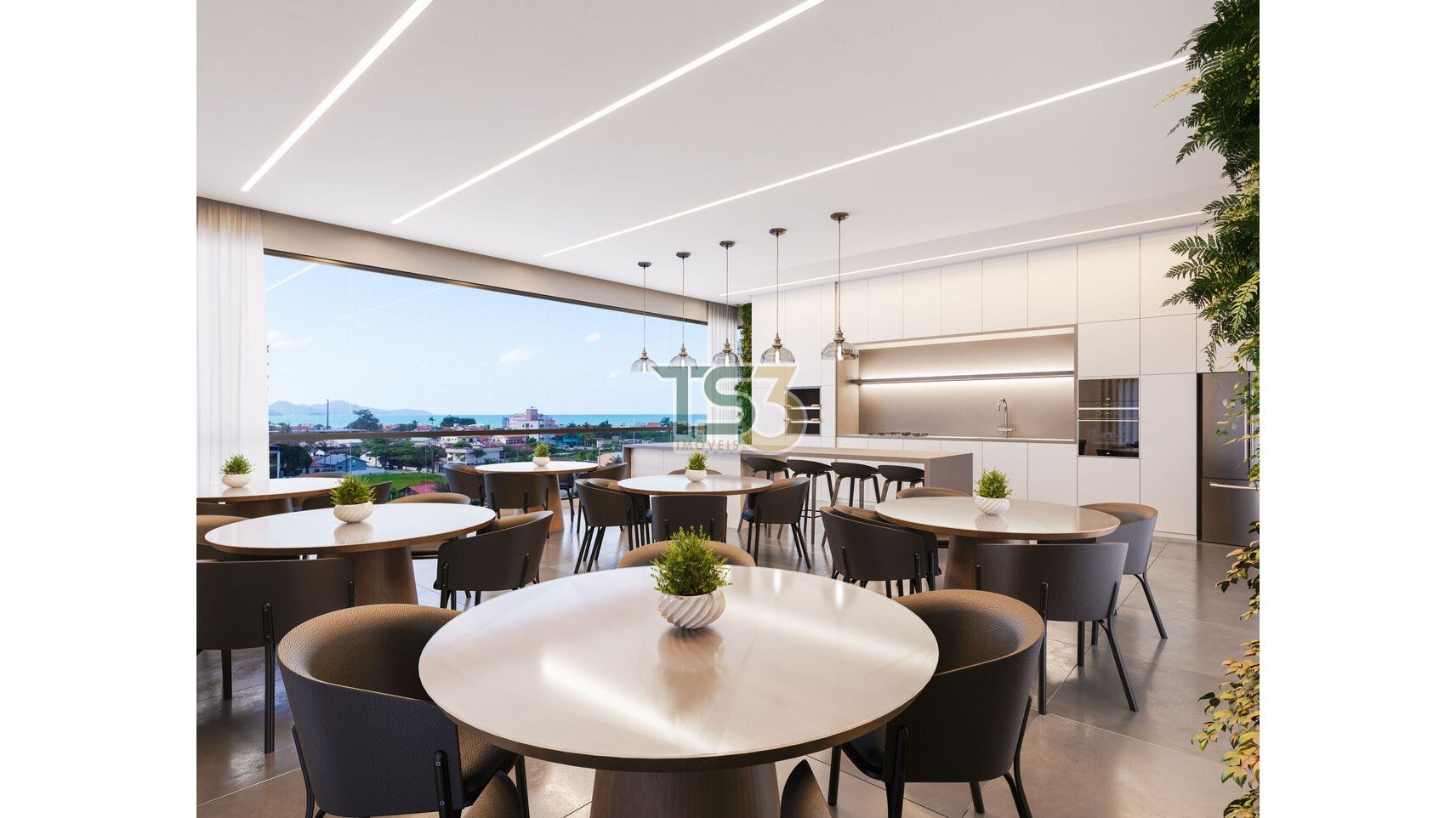 Foto de Apartamento de 03 suítes em excelente localização em Balneário Perequê!