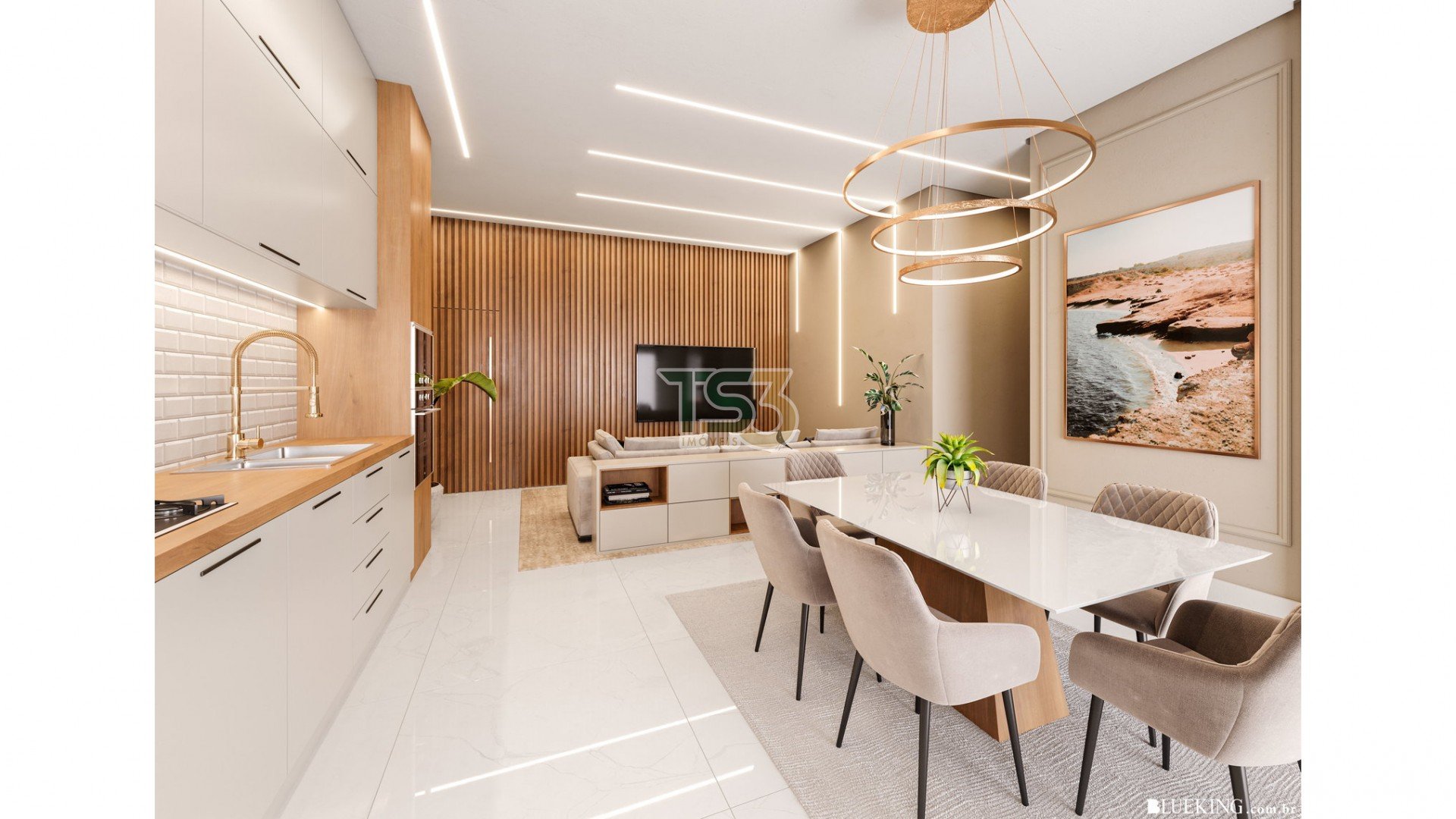 Foto de Apartamento com 02 suítes e, excelente localização em Balneário Perequê, entrega em 06/2026!