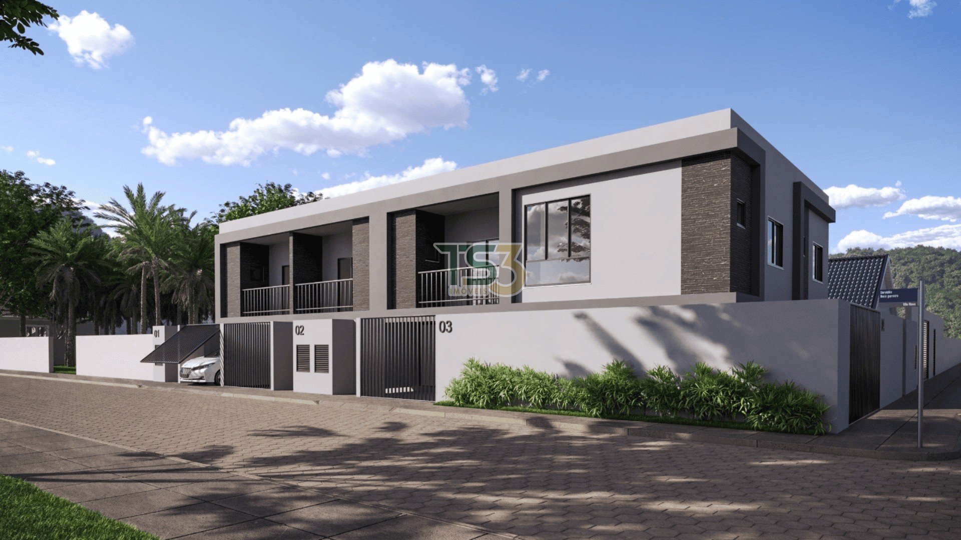 Foto de Sobrados com 02 ou 03 suítes localizados em Porto Belo/SC, excelente localização próximo a Havan!